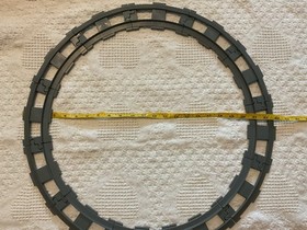 15 Piece Lego Duplo Thomas The Train 12 Curved Track Car Crossing Base & Gate