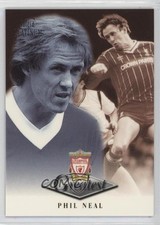 1999 Futera Platinum Liverpool Greatest Phil Neal 0cp0