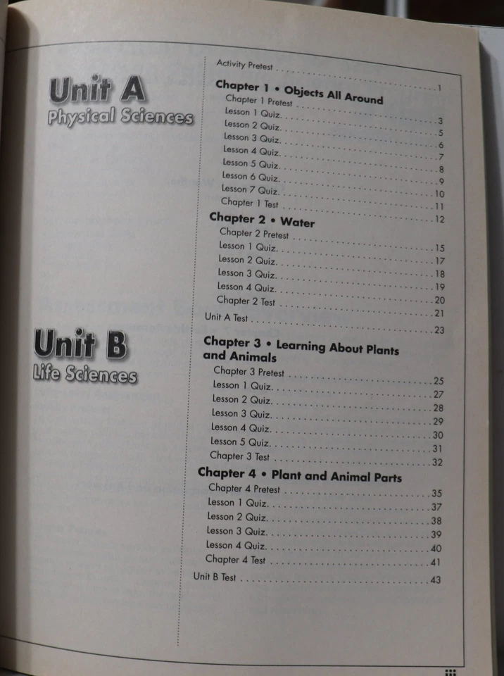 Pearson Scott Foresman California Science Assessment Book Grade K NEW - Image 4 of 4