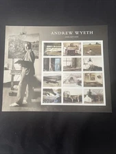 SFSTAMPS US Scott 5212 Andrew Wyeth Artist Sheet of 12 Forever Stamps MNH 2017