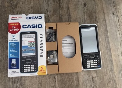 Casio ClassPad II FX-CP400 Wissenschaftlicher Grafik-Rechner CAS Stift mit dabei