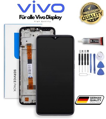 Für Vivo Ersatzdisplay LCD OLED Touch Screen | X100 X200 V40 V29 Y21 Y33s Rahmen