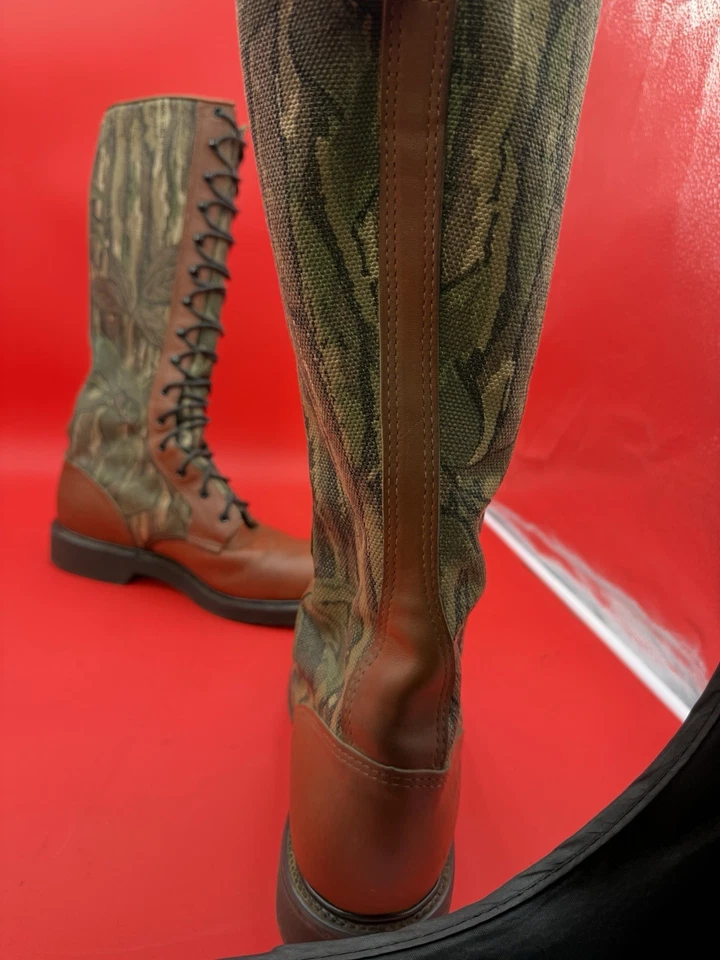 Botas camufladas a prueba de serpientes Chippewa raras para hombre talla 11 estilo D 55124 excelente co Foto 4 de 4