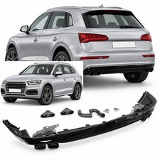 Heckdiffusor Stoßstange Universal Schwarz für Audi SQ5 Q5 FY Sport Look Heckdiffusor Stoßstange Universal Schwarz für Audi SQ5 Q5 FY Sport Look