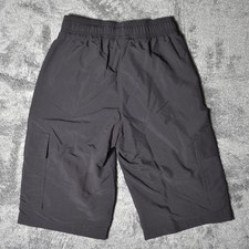 adidas Originals Kids Cargo Shorts XS Age 7-8 Black Trefoil Logo NWT NEW JD5862