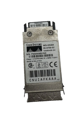 Konverter Adapter Modul Cisco WS-G5484 SYSTEMS 30-0759-02 1000BASE-SX
