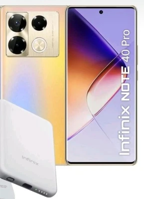 Infinix Note 40 Pro Titan Gold (256GB +12GB up to 24GB) 6.78 + with power bank