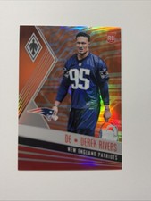 2017 Panini Phoenix - Rookies Derek Rivers #184 Orange /99 (RC)