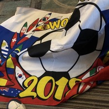 WM 2024 Kranz Flagge Fußball Ball 3x5 ft Länderfahnen Fußball Russland
