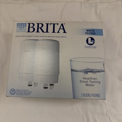 2 Filters Brita Tap Water Faucet Filter Replacement Fits For FF-100