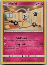 Klefki 89/131 Uncommon SM - Forbidden Light LP Pokemon Card