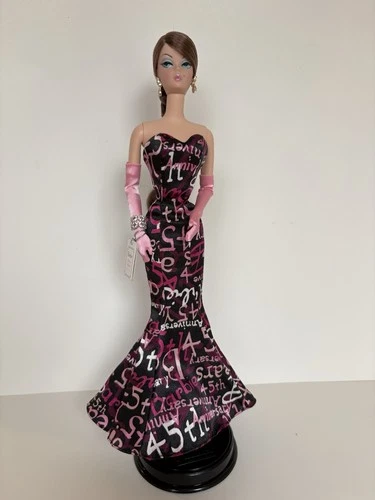45TH ANNIVERSARY BRUNETTE SILKSTONE BARBIE FROM  BARBIE & KEN GIFTSET