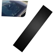 Car Windshield Sun Strip Tint, Matte Black Auto Windshield Banner Sticker