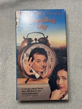 Groundhog Day - VHS, 1993 Bill Murray Cult Comedy Classic