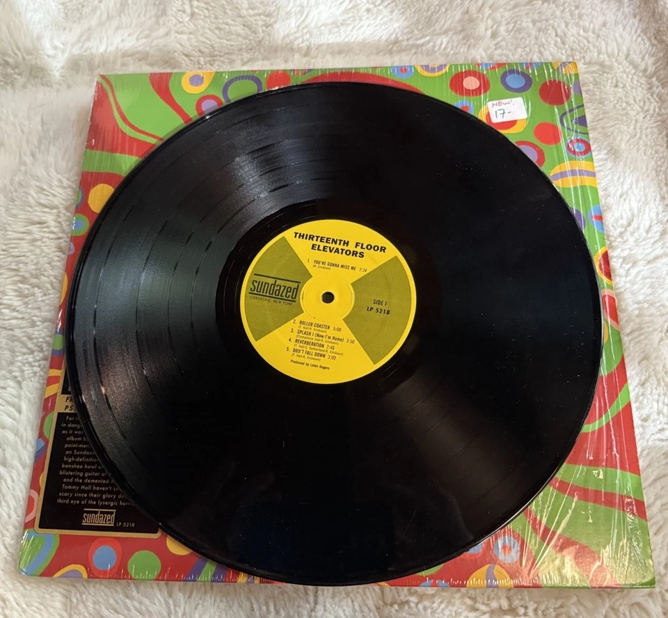13th Floor Elevators The Psychedelic Sounds Of Vinyl 2008 Sundazed Mono - Image 3 of 3