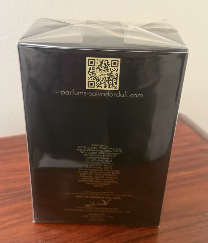 Dali By Salvador Dali Parfum De Toilette Spray 3.4oz Women Sealed Vintage Rare - Image 4 of 4