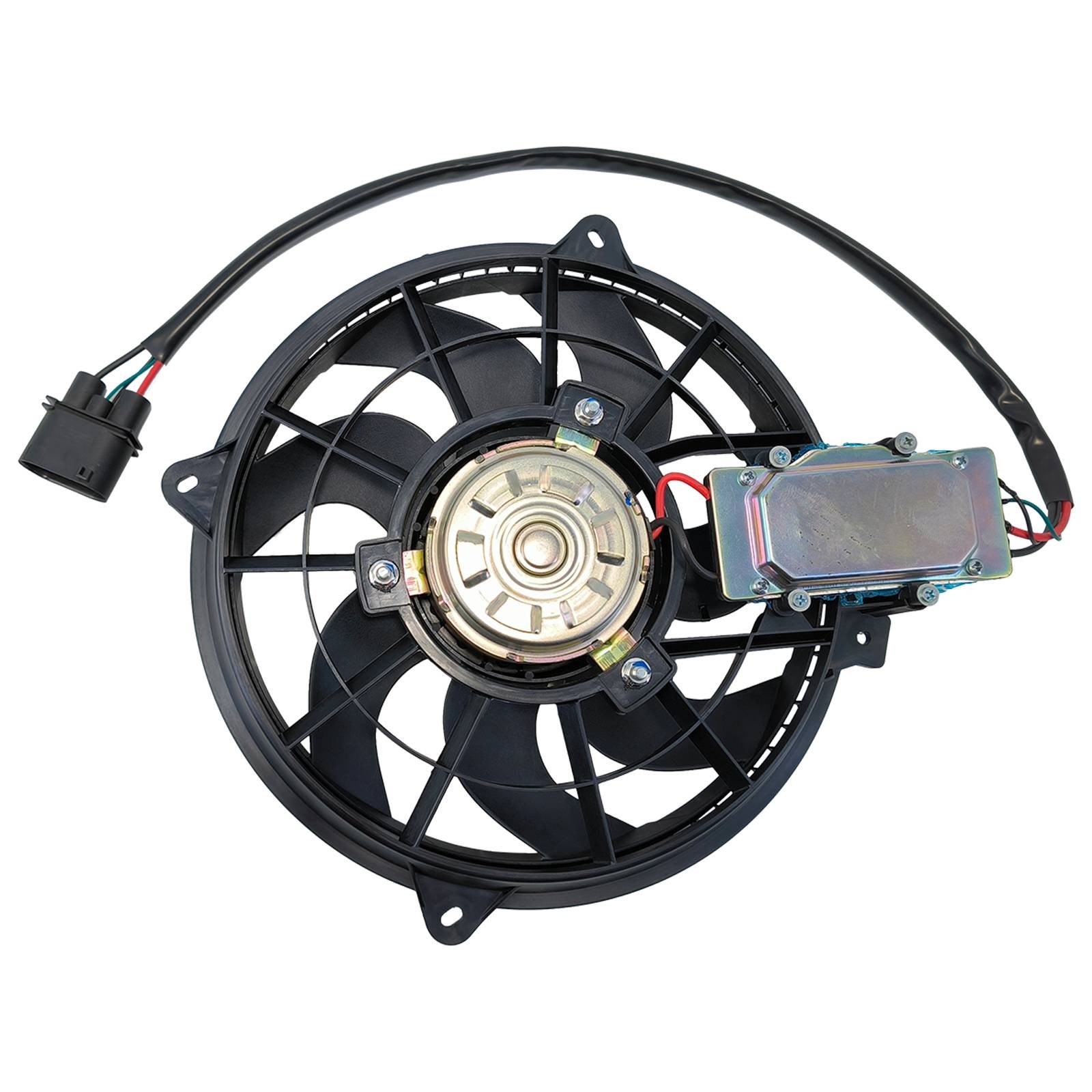 Electric Cooling Fan w/Module For Audi R8 08-15 Allroad 04-05 4Z7959455M Q