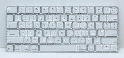 Apple Magic Keyboard (Lightning Port) with Touch ID A2449 MK293LL/A White/Silver