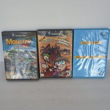 Nintendo Gamecube Lot 3 Games NCAA Football 04, Monster 4x4, Odd Parents Shadow