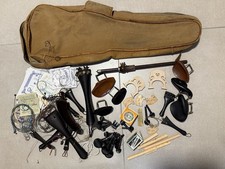 Konvolut Geigenbau Mittenwald Geige Cello Violine Viola Steg Kinnhalter Wirbel