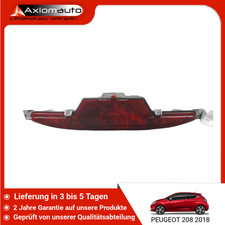 🇩🇪 NEBELSCHEINWERFER MITTE HINTEN ➤ PEUGEOT 208 Phase 1 2012-...