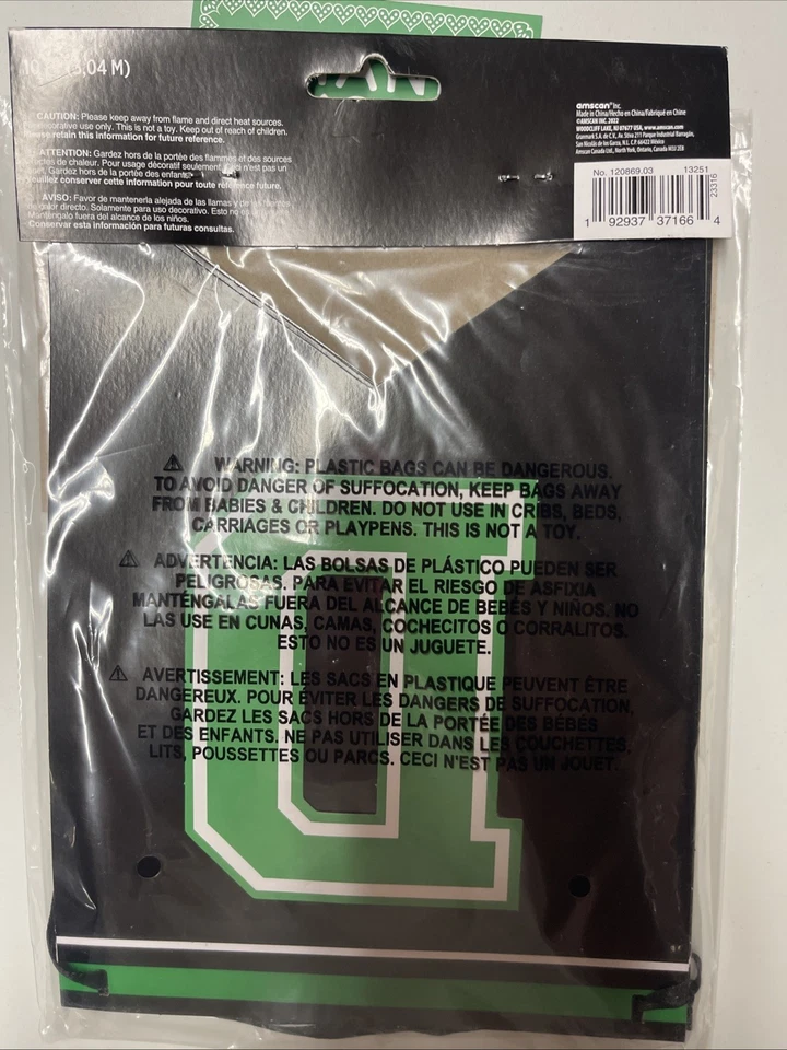 Banner en capas Graduación Tema Fiesta Decoración de pared 2 COLORES Foto 2 de 2