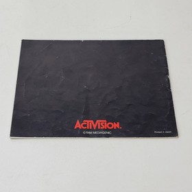 Ghostbusters Activision NES Manual ONLY 1988