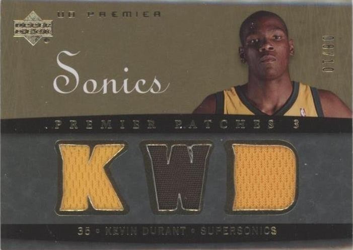 その他 Kevin Durant RC and GU card XMAS SALE 2007-08 UD Premier - Kevin Durant #PR2-DU for sale | eBay
