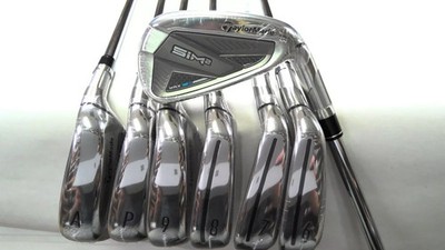TAYLORMADE SIM2 MAX IRON SET 5-PW,AW  /   KBS MAX MT 85 GRAM STIFF FLEX