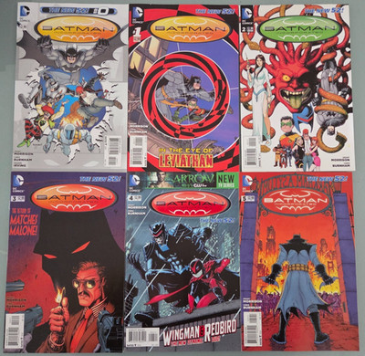 BATMAN INCORPORATED Vol 2 #0,1-13 (2012) DC 52 FULL SERIES! BONUS! DEATH DAMIAN!