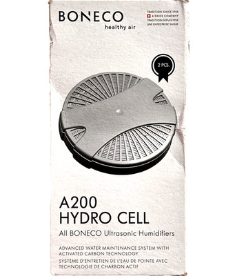BONECO AOS Hydro Cell A200 Humidifier Filter with Activated Carbon 2 Pack NEW