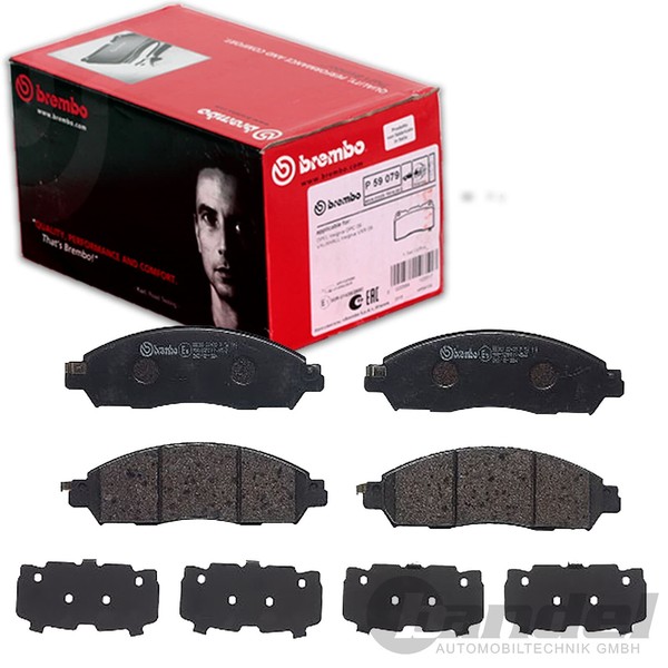 Brembo BremsbelÄGe Vorderachse Passend FÜR Nissan Navara Renault Alaskan | P 56-image