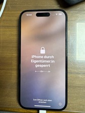 Apple iPhone 16 - 128 GB  - Black (Ohne Simlock) Sperre (intern 13)