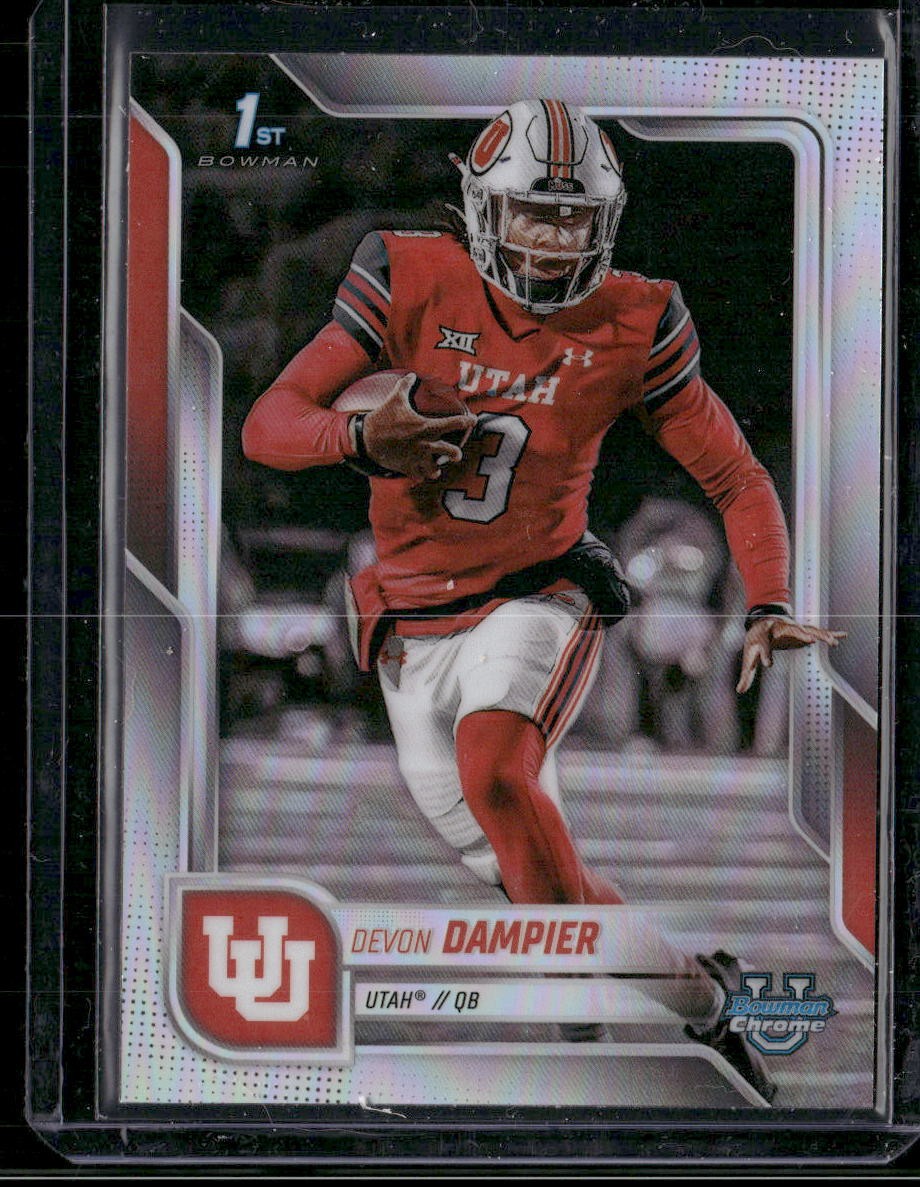 2025 Bowman University Chrome #3 Devon Dampier Refractor