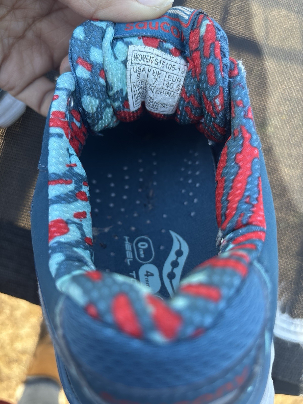 Saucony Women’s Size US 9 Blue/Teal Shadow Genesis 6000 Running Athletic shoes thumbnail 14