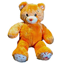 Build A Bear Baskin Robbins Orange Sherbet Ice Cream Cone Stuffed Plush 16
