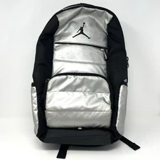 Nike Air Jordan Jumpman Metallic  Backpack Laptop Storage