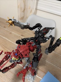 Fero and Skirmix 100% Complete LEGO BIONICLE 8990 With Instructions