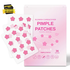 Pimple Patches for Face Hydrocolloid Acne Patches Salicylic Acid Cute Flower Zit