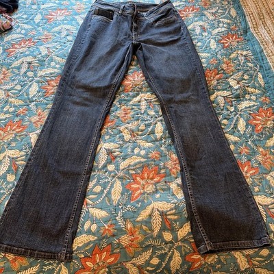 WOMENS LEE RIDERS BOOTCUT DENIM JEANS SIZE  12 LONG