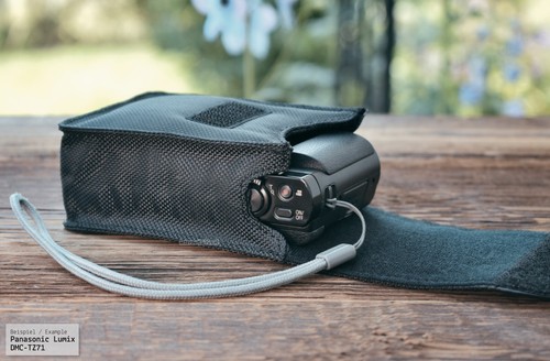 Gürteltasche Kameratasche passend für Panasonic DMC-TZ61 DMC-TZ71- Nylon Etui - Bild 8 von 9