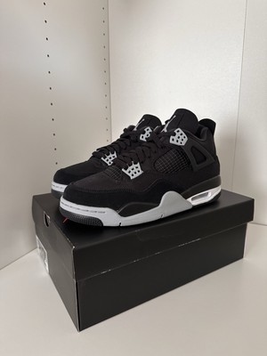 Nike Air Jordan 4 Retro SE Black Canvas Herren NEU mit Karton EU 42,5 US 9