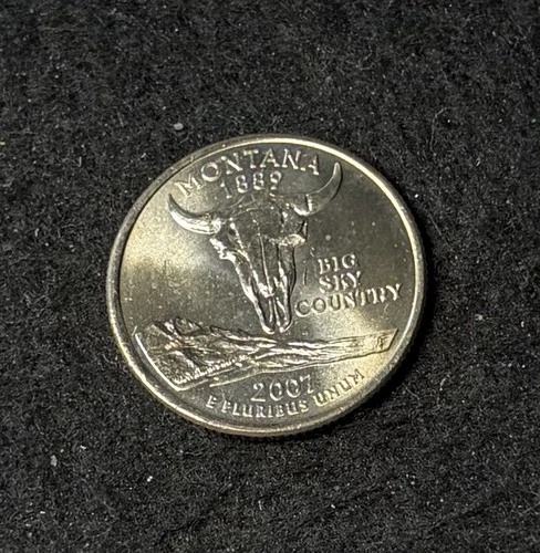 2007-P 50 State Quarters Montana — photo from the most recent tracked eBay sale