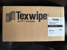 1000 swabs ITW Texwipe TX 709A Closed Cell CleanFoam Medium Flexible Head