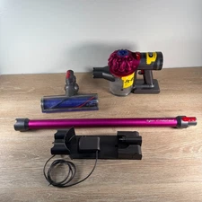 Dyson V7 Pink  Stick Vacuum Cleaner Bundle Lot - NO BATTERY INCLUDED