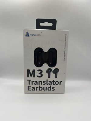 Timekettle M3 Language Translator Earbuds Headphones Two-Way Device 40 Languages