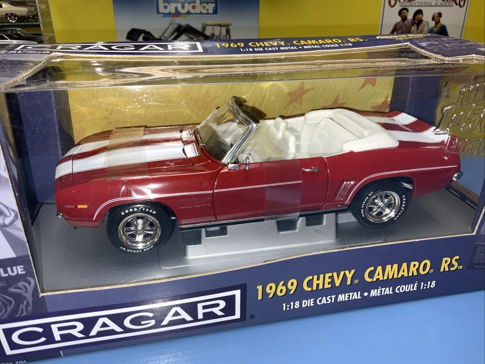 American Muscle  1969 CHEVROLET CAMARO RS "CRAGAR” Limited Edition #33780 NEW - Image 3 of 4