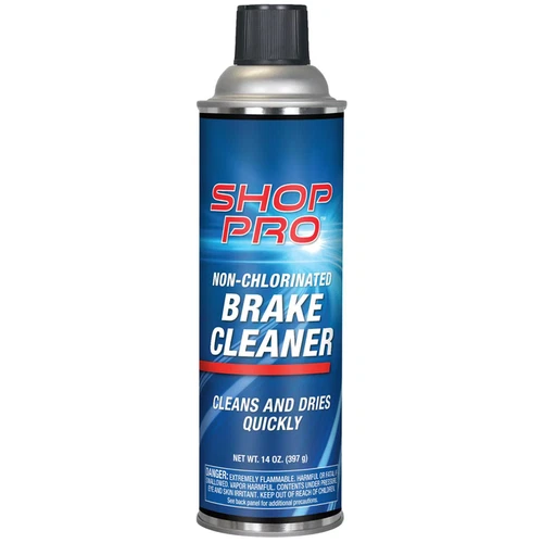 ShopPro Parts Cleaner Non-Chlorinated Brake Cleaner 14 oz Automotive Degreaser