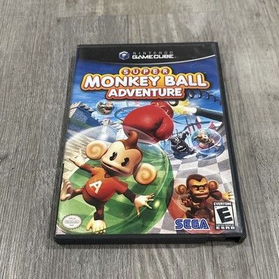 Super Monkey Ball Adventure Nintendo GameCube CIB Complete w/ Manual