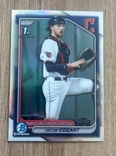 2024 1st Bowman Draft Chrome Jacob Cozart Refractor Cleveland Guardians #BDC-30